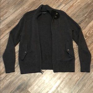 Brown knit Banana Republic M Sweater Jacket